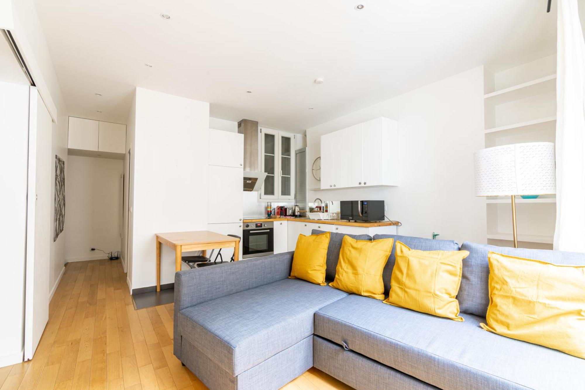 Luxurious 1 Bedroom Republique Vinaigriers Free Netflix Paris Exteriör bild