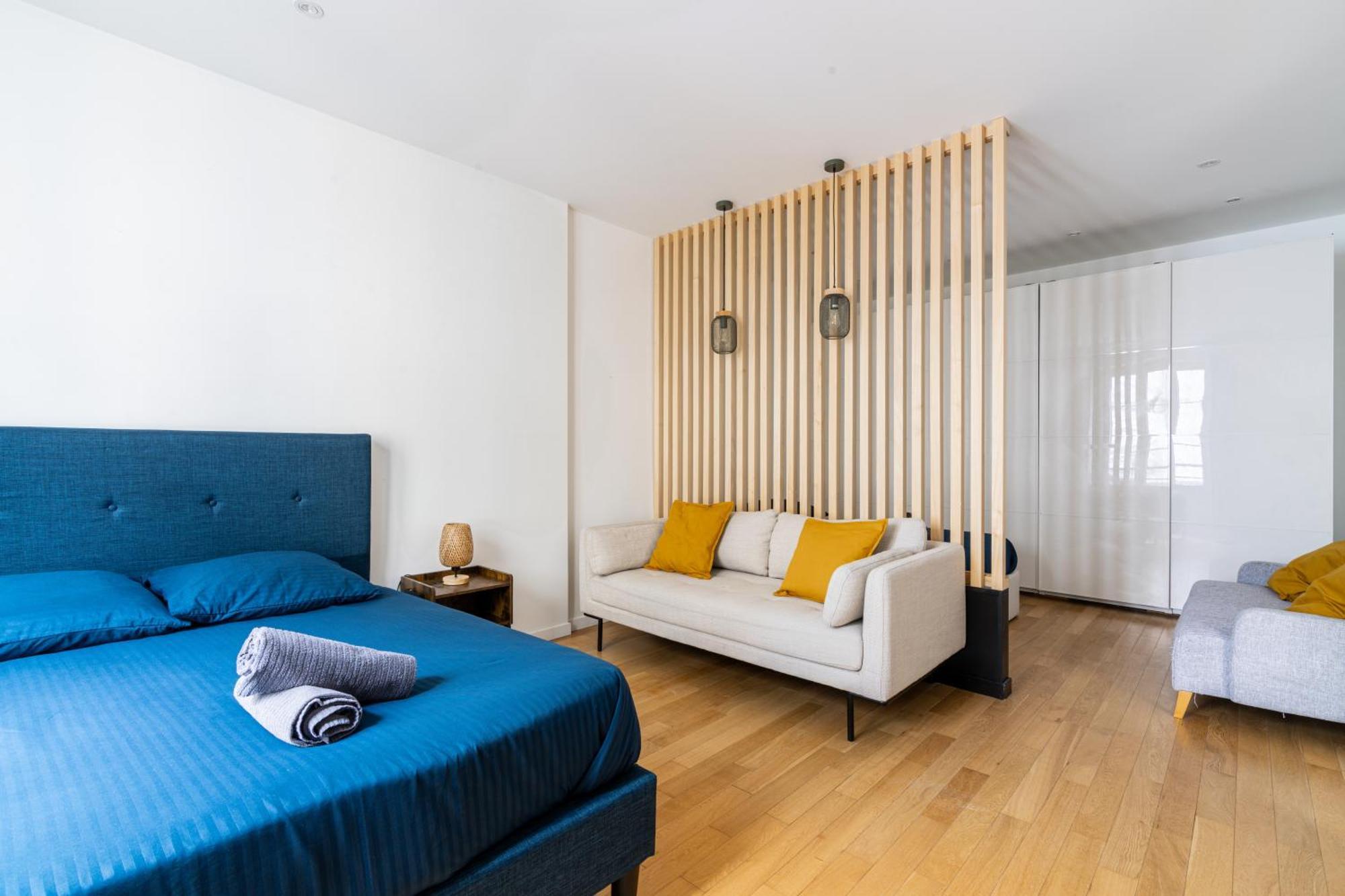 Luxurious 1 Bedroom Republique Vinaigriers Free Netflix Paris Exteriör bild